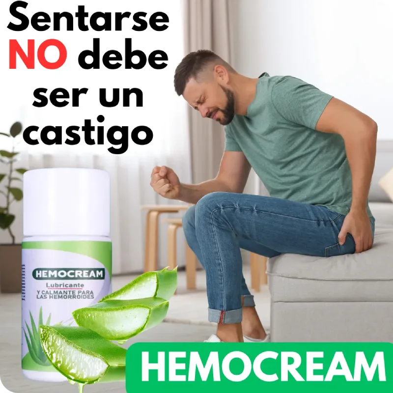 Hemocream Lubricante | Alivio Hemorroides